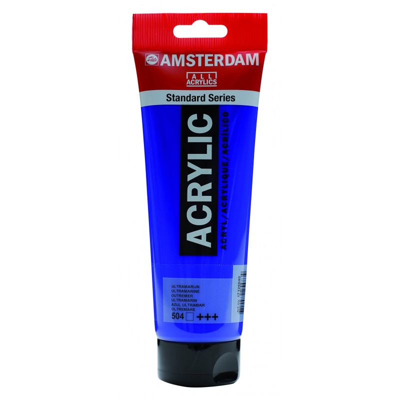 Akrylová barva AMSTERDAM acr ultramarine 250 ml | Malířská Plátna CZ