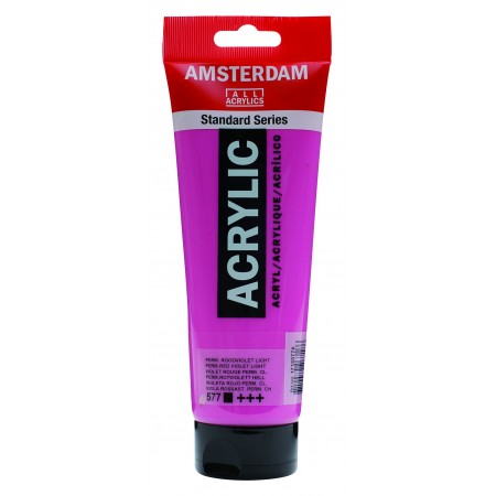 Akrylová barva AMSTERDAM acr per.red.violet lt. 250 ml plast tuba | Malířská Plátna CZ