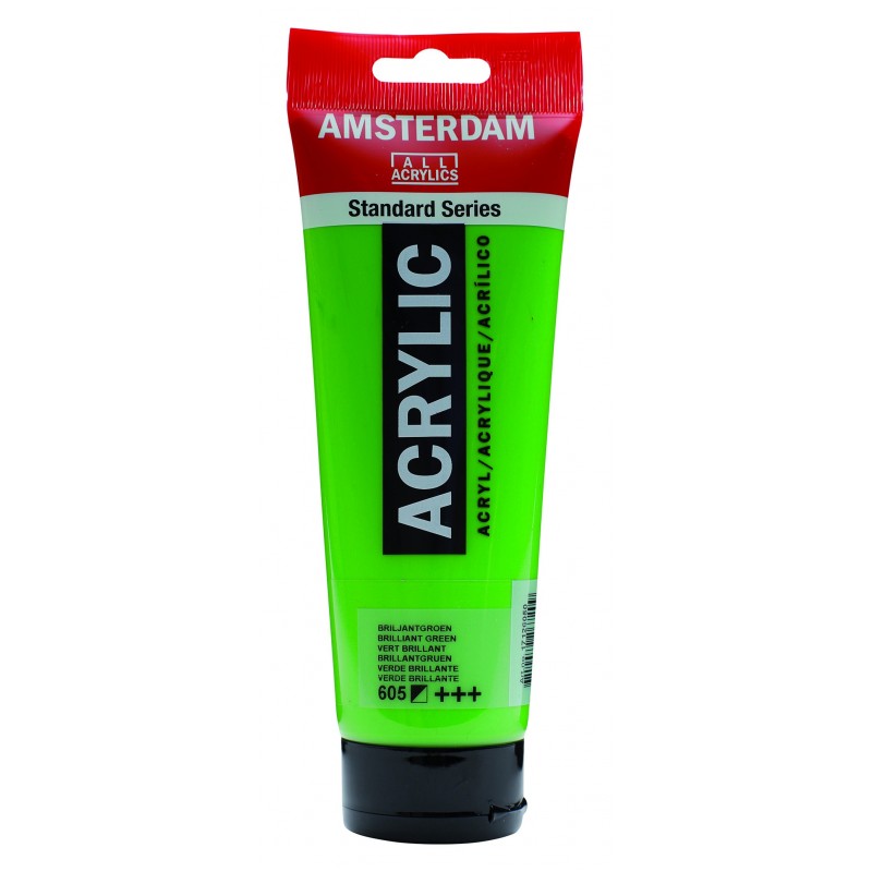 Akrylová barva AMSTERDAM acr brilliant green 250 ml | Malířská Plátna CZ