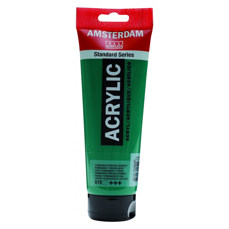 Akrylová barva AMSTERDAM acr perm.green deep250 ml | Malířská Plátna CZ