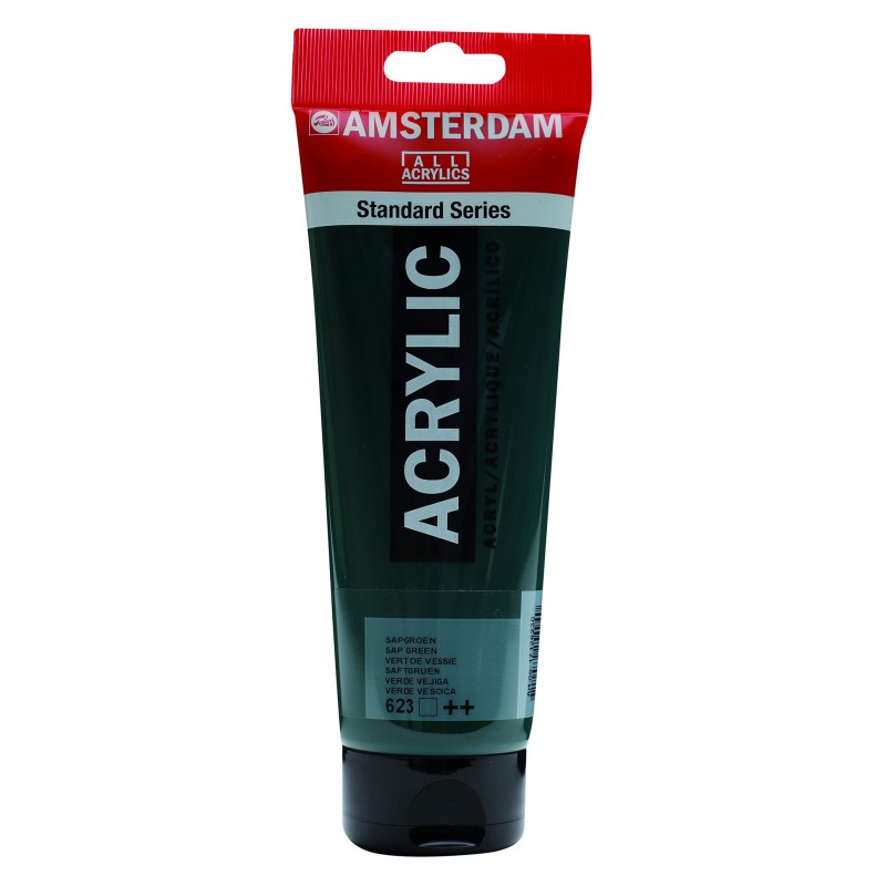 Akrylová barva AMSTERDAM acr sap green 250 ml | Malířská Plátna CZ