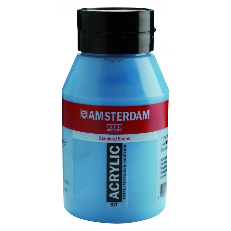 Akrylová barva AMSTERDAM acr kings blue 1000 ml | Malířská Plátna CZ